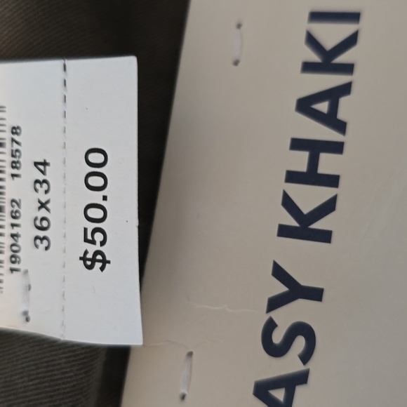 DOCKERS BRAND MENS BROWN KAKHI PANTS SIZE 36x34 - Picture 14 of 16